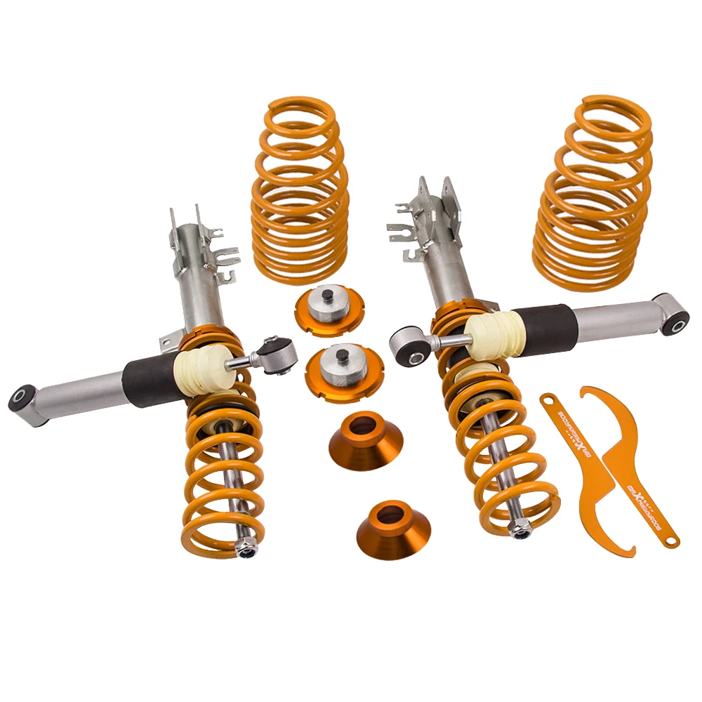 Подвеска койловера с регулируемой высотой для Fiat 500 2008-2017 Lancia Ypsilon Mk3 подвеска