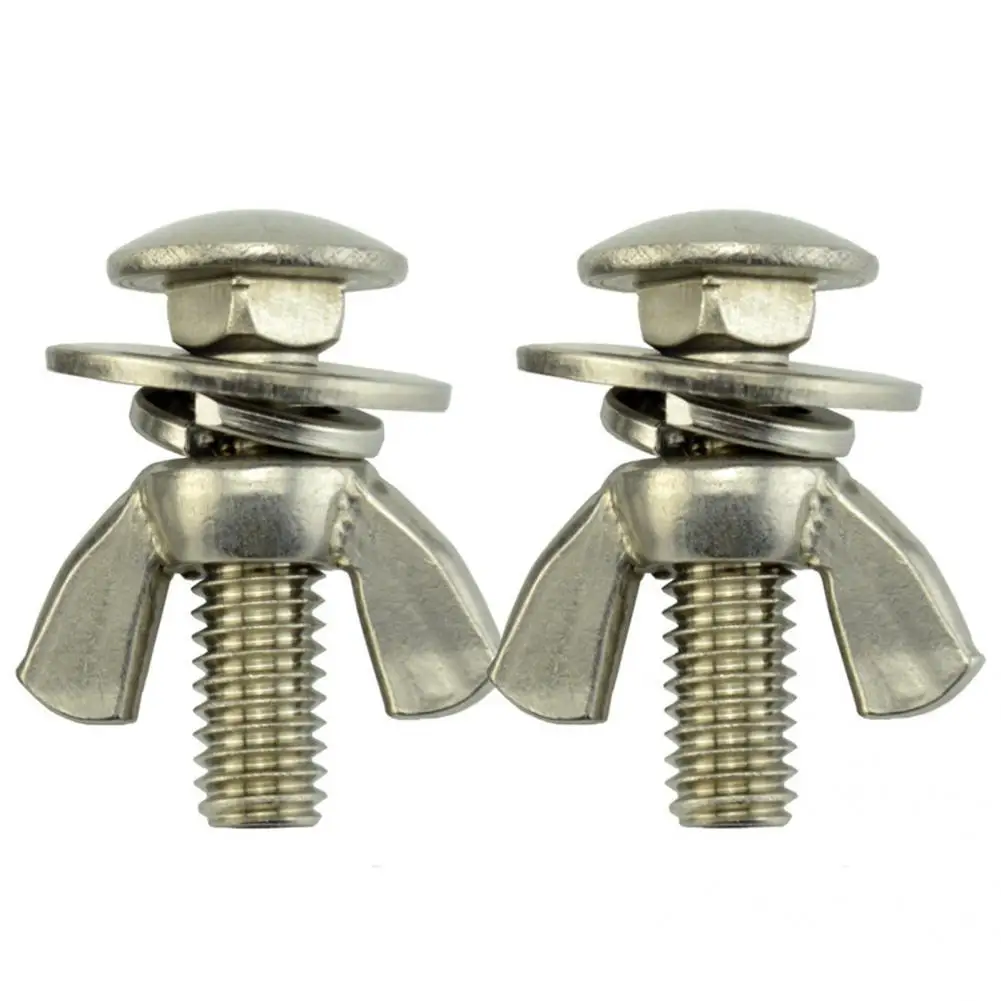 

BCD Fittings 2Pcs Professional Good Toughness Diving Screw Set Long Service Life Diving Screws Nuts Portable for Water Sports