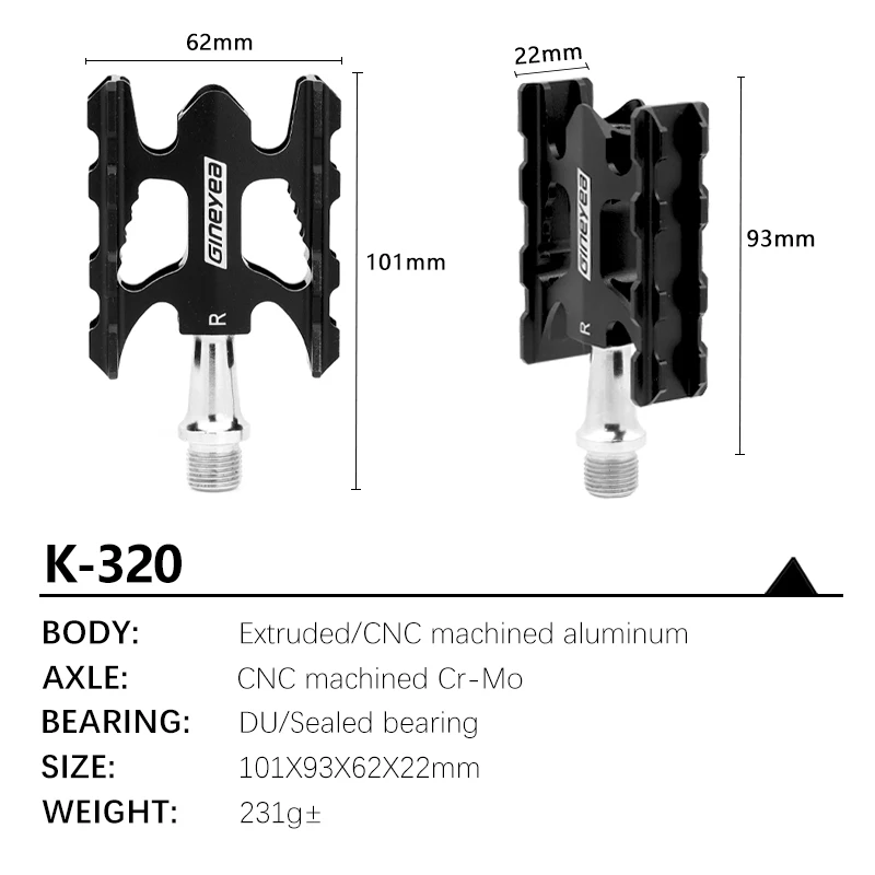 Складная велосипедная педаль с герметичным подшипником для Brompton Fnhon алюминиевый