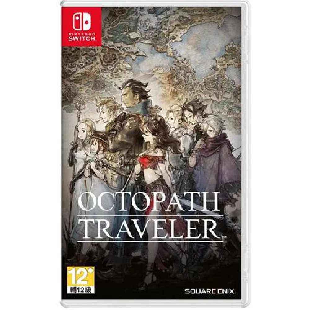 Фото Octopath Traveler для Nintendo Switch, 100% новая физическая игровая карта, однопользовательская RPG-игра для консолей NS1/NS2, игра в стиле пиксель-арт. №1