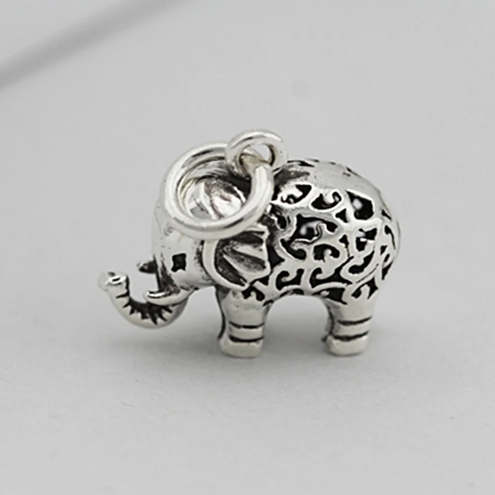 

Retro Keychain Charm Pendant Jewelry Making Pendants Vintage Thai Silver DIY Charms