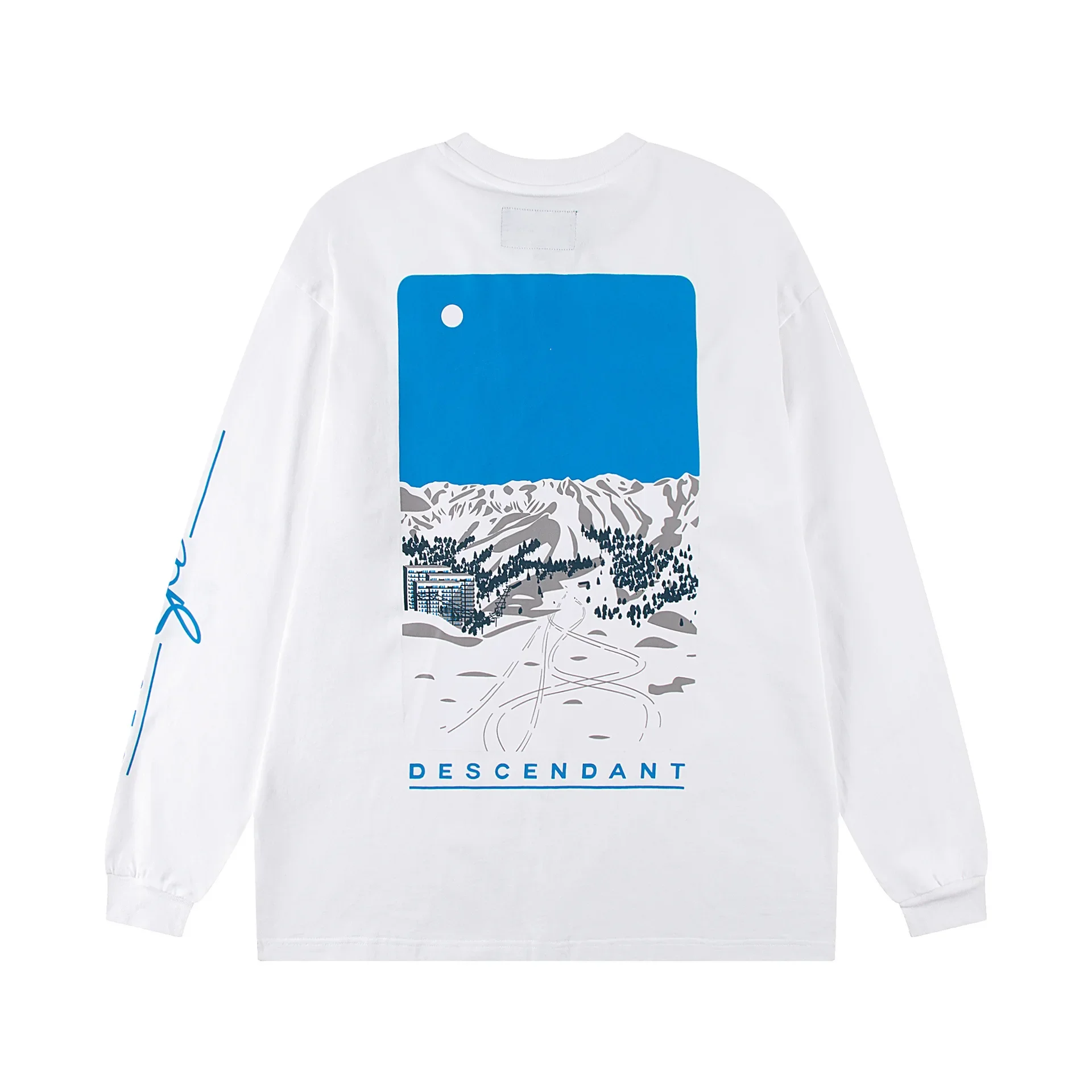 Футболка Мужская/женская с круглым вырезом модный топ свободного покроя из