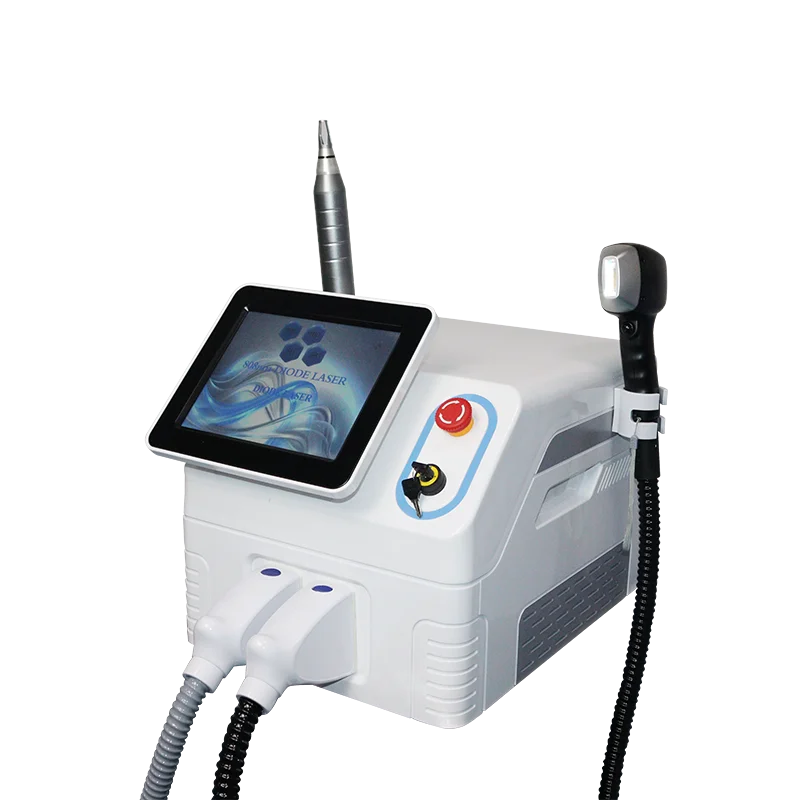 

2 In 1 Portable 755nm 808nm1064nm Pico Laser Tattoo Removal Triple Wavelength Diode Machine
