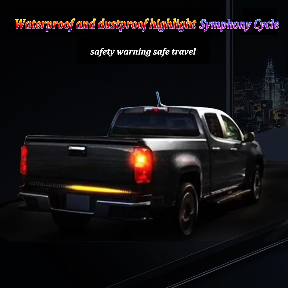 Современный автомобильный динамический цветной Pikap 12 В 24 RGB универсальный