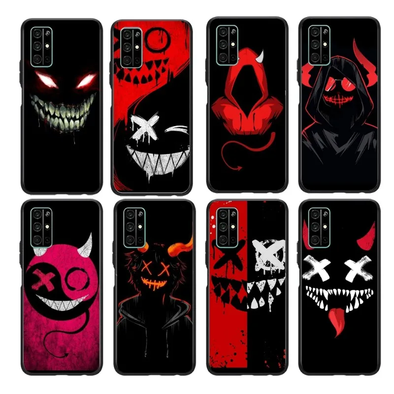

Чехол Devil Bad Boy для телефона Honor 50 20 Pro 7C 10i 8A 8X V40 30 20 X30 20 Magic 2
