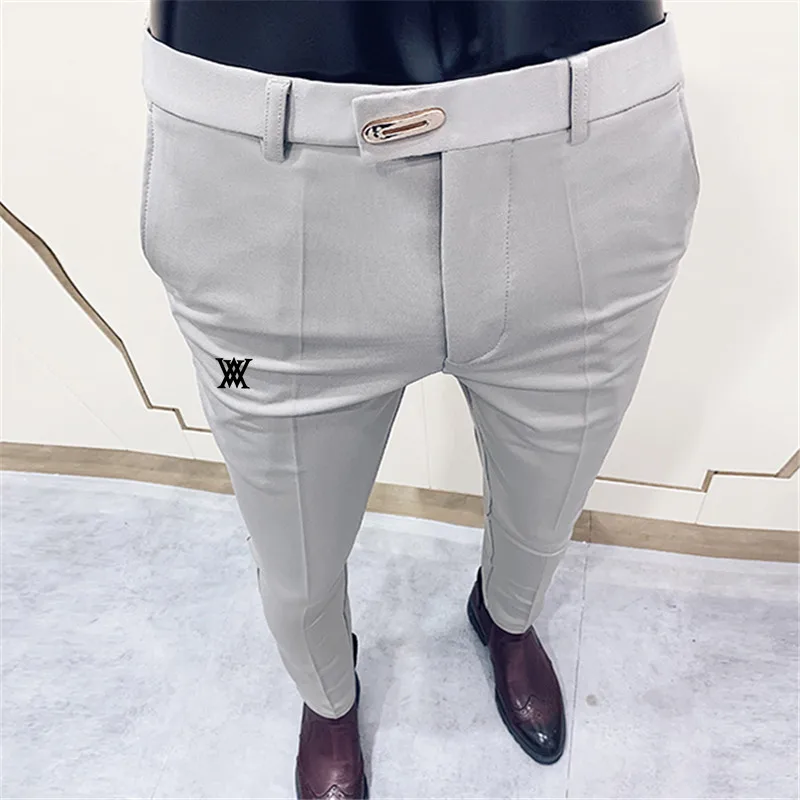 

Men Golf Clothing Golf Pants Spring/Summer Sports Quick-dry Golf Trousers Men's Waist Elastic Pants Golf Wear men Pants 2022