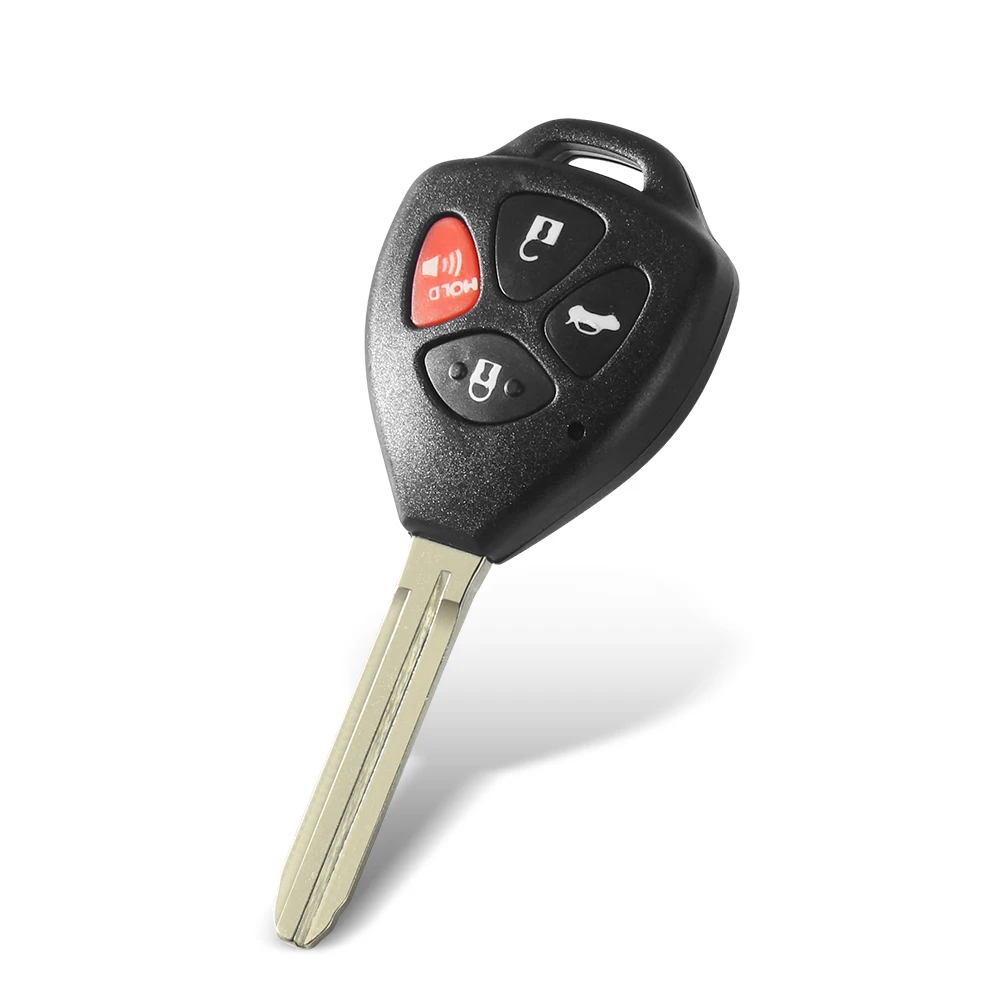 KEYYOU GQ4-29T 314MHz 4D67/G Chip 3+1 Buttons Remote Car Key For Toyota USA Camry Avalon Corolla Matrix RAV4 Yaris Venza |