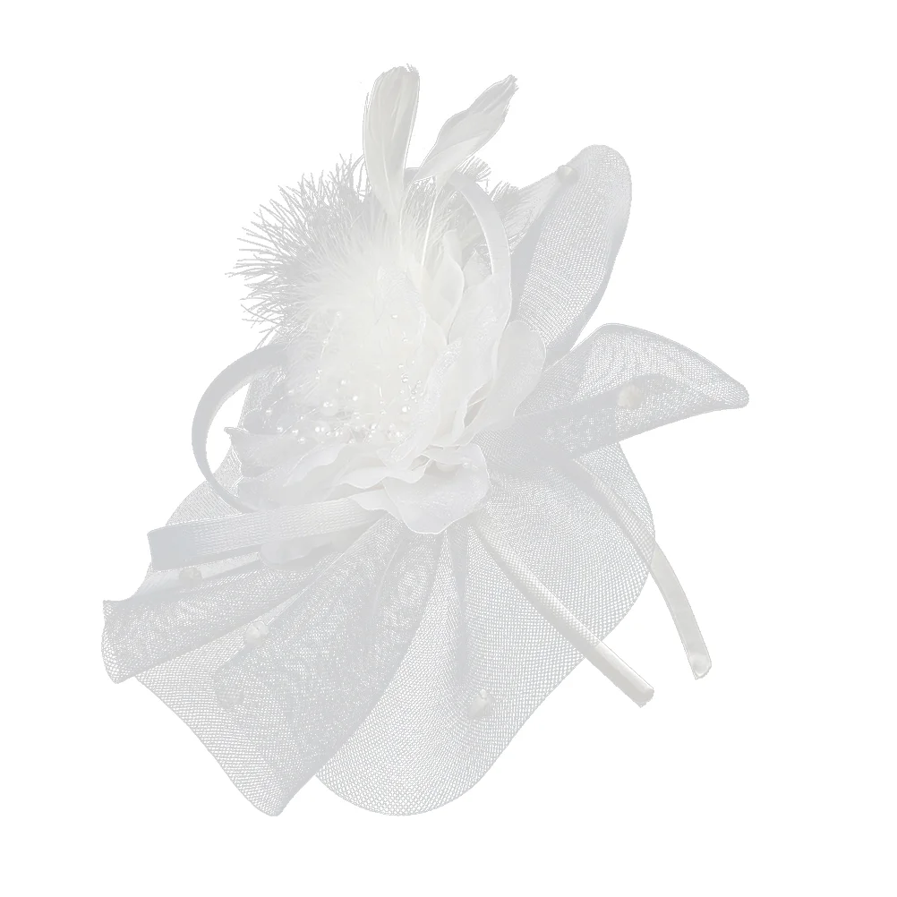 

Mesh Hair Accessories Floral Head Hoop Fancy Headbands Women Hairpin Women's Bride Headpieces Wedding For girls