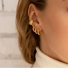 Женские серьги-гвоздики из серебра 925 пробы