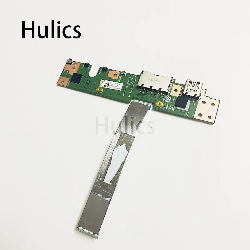 Hulics используется для ASUS 60NB0580-IO1020 Q502LA кнопка питания USB плата чтения карт Q502LA_IO_RTS5170