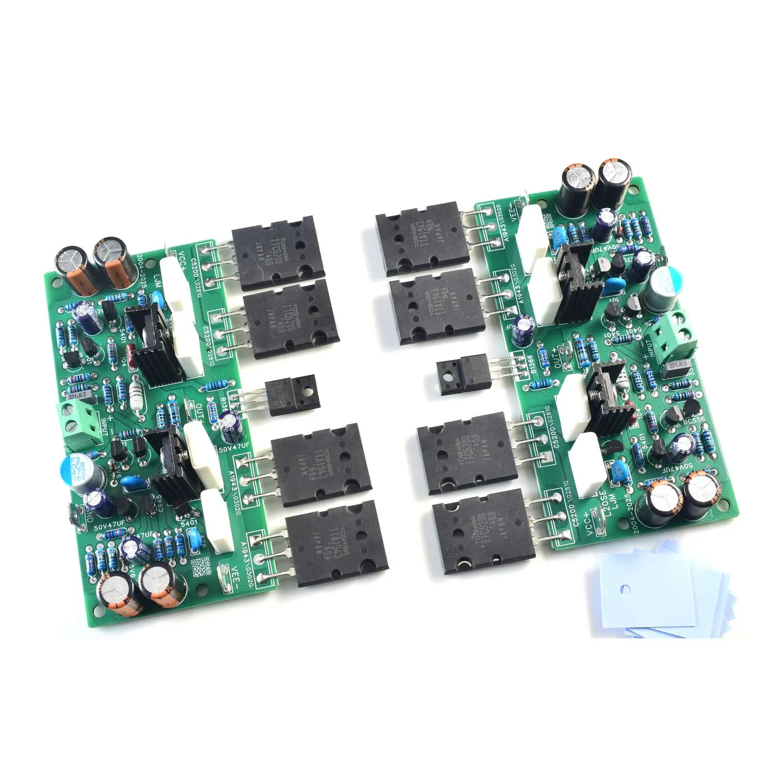 Фото 1 пара готовой платы усилителя AMP L20SE 2SA1943 2SC5200 200W8R 350W4R №3
