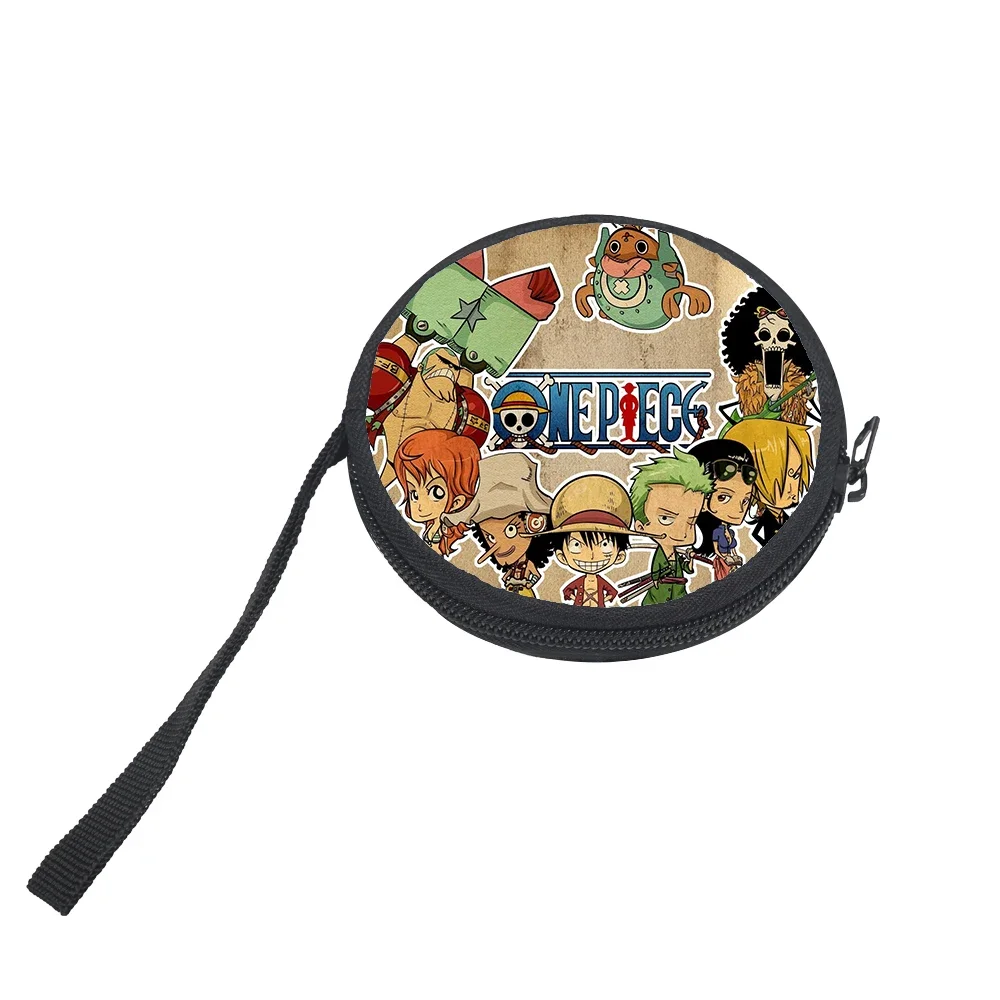 Фото Кошелек с персонажем аниме ONE PIECE Monkey D. Luffy, складной портативный многофункциональный кошелек для карт, кошелек для монет, подарок на день рождения №4