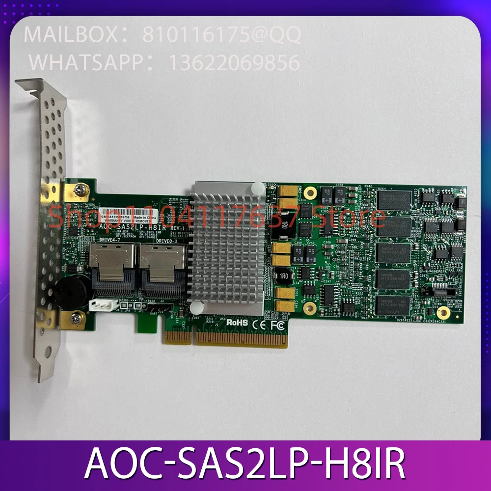 Для Supermicro AOC-SAS2LP-H8ir LSI 2108 512M RAID-массивная карта 9260-8I H20