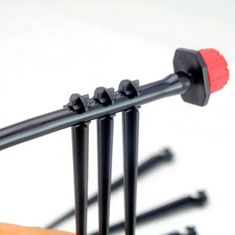 Крючок в форме C 1/4 дюйма труба 4/7 мм фиксированный держатель для шланга опора