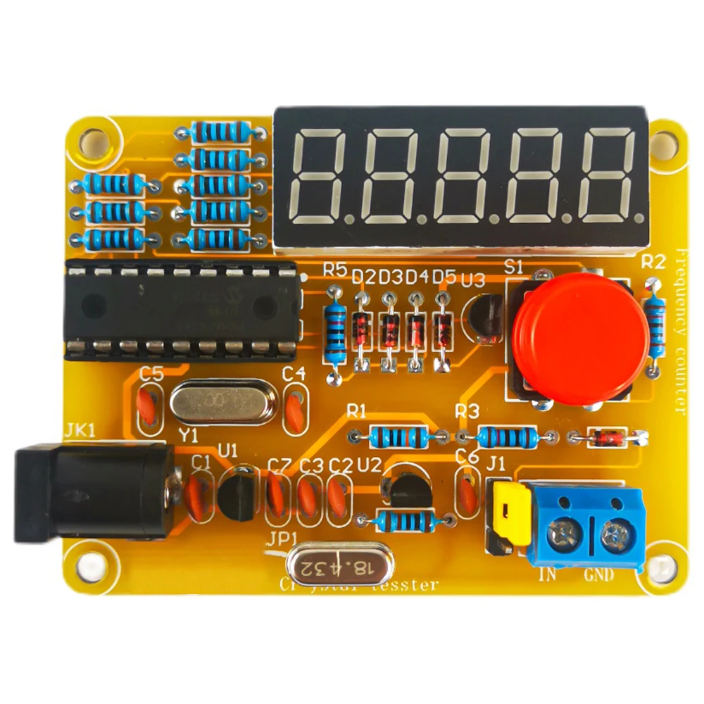 Набор для измерения частоты сделай сам 1 Гц-50 МГц высокоточный цифровой ламповый