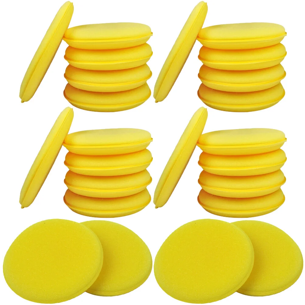 

Polishing Agent Waxing Sponge Car Buffing Pads Large Sponges Washing Cars Cleaning Applicator