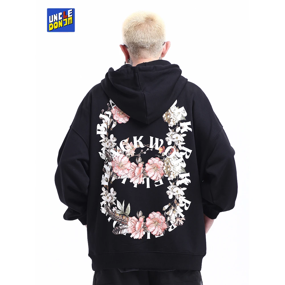 

Floral Print Hoodies Streetwear Hoodies For Men Tracksuit Men Y2k Clothes Men Clothing Harajuku Sweatshirts