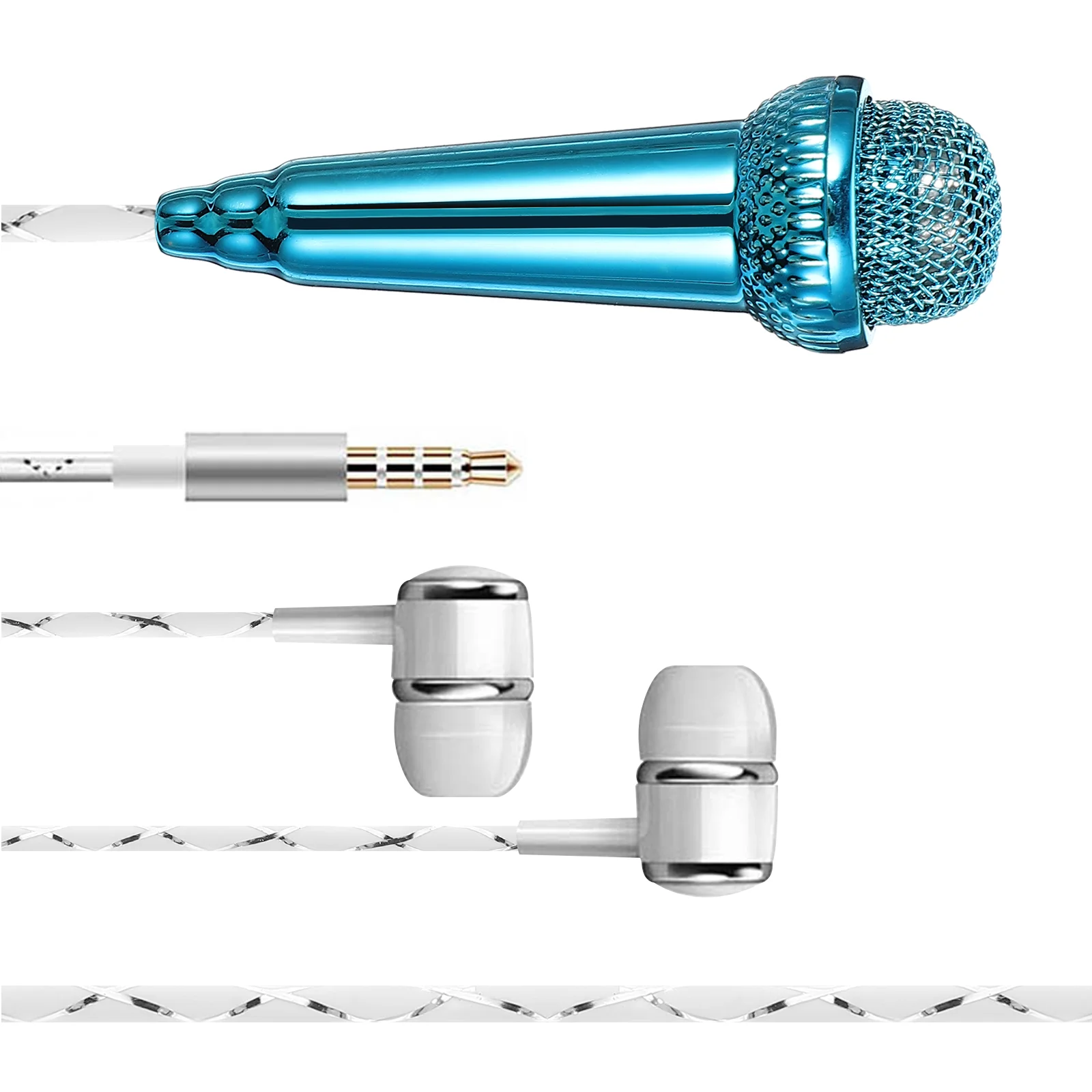 

Portable Vocal Microphone Portable Microphone Mobilphone Compatible Microphone Asmr