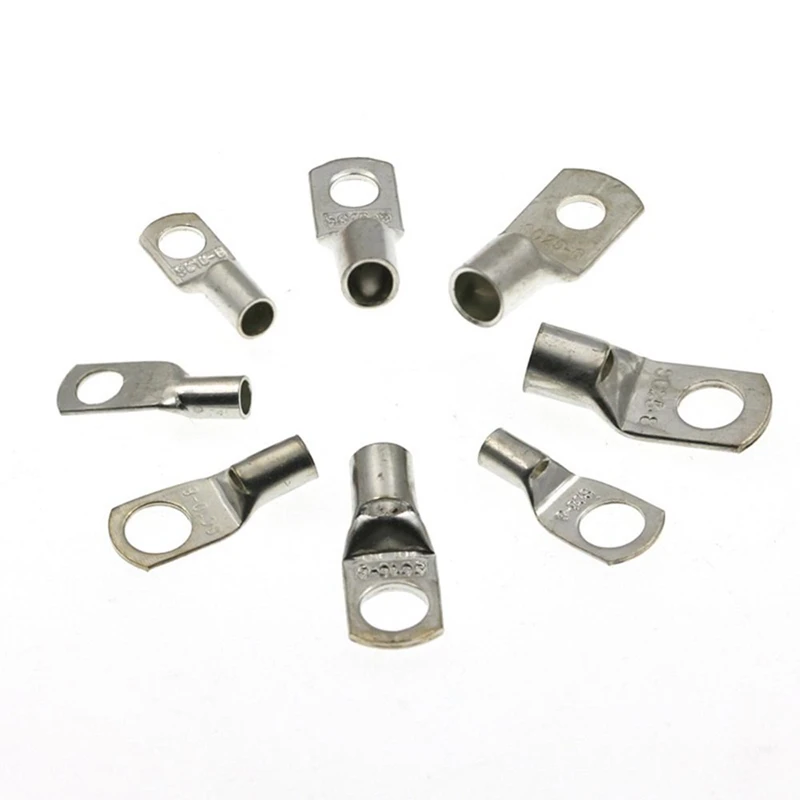 Большая сделка 60 шт. отверстие для болтов луженые медные кабельные наконечники