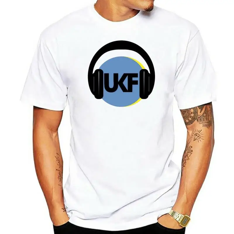 

NEW mens UKF DUBSTEP DRUM AND BASS FESTIVAL skrillex datsik nero flux pavilion Hip Hop men tshirt rock Unisex t shirt Fashion