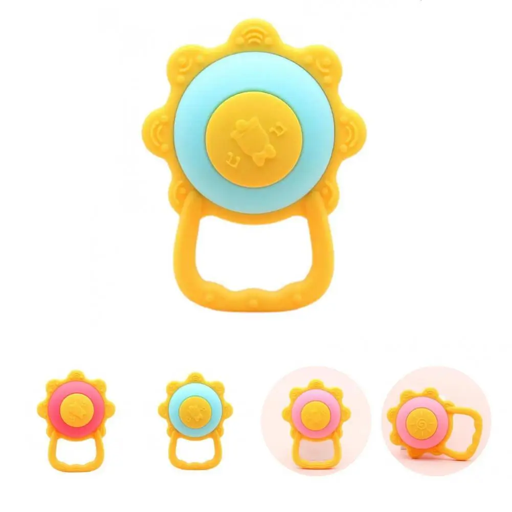 

Lasting Soft-Textured Baby Teething Toy Toddler Teether Clean Easily Hand-eye Coordination