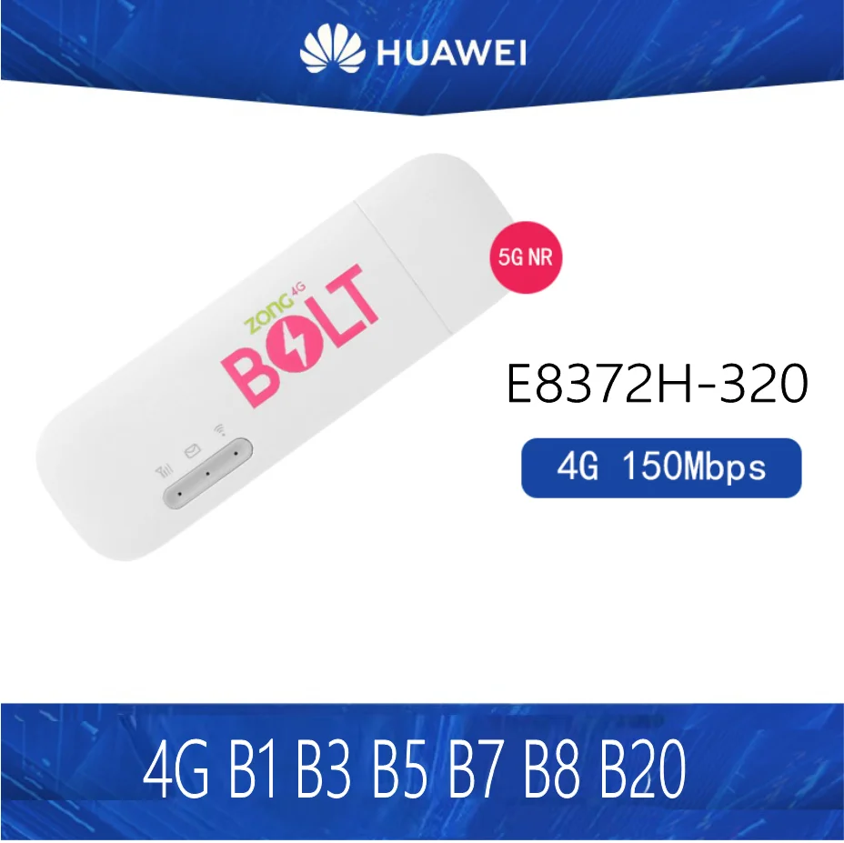 Unlocked Huawei E8372h-320 e8372 Wingle LTE Universal 4G USB MODEM WIFI Mobile PK E8372H-153 E8372H-608
