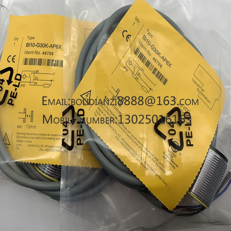 Новый датчик приближенияBI10-G30-AP6X BI10-G30-AN6X/RN6X/RP6X