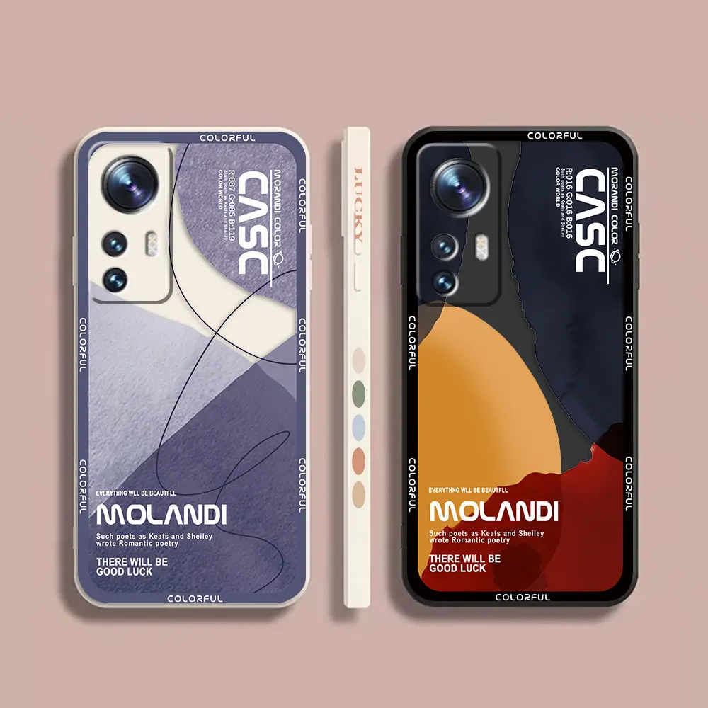 

Phone Case For Xiaomi 13 12 12T 12S 11 11T 10 10S 8 Pro Ultra Lite Colour Simple Case Cover Funda Cqoue Shell Capa MOLANDI World