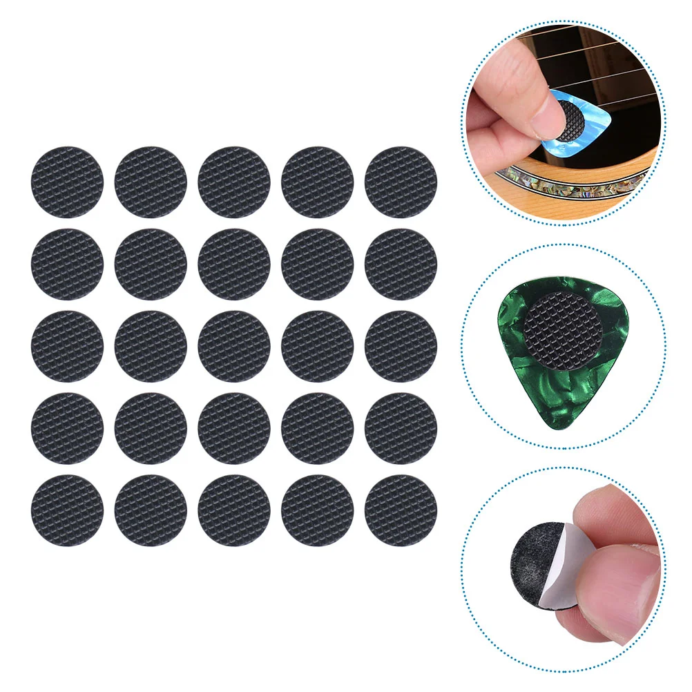 

40pcs Rubber Adhesive Guitar Picks Grips Guitar Accessories Guitar Pick Holders