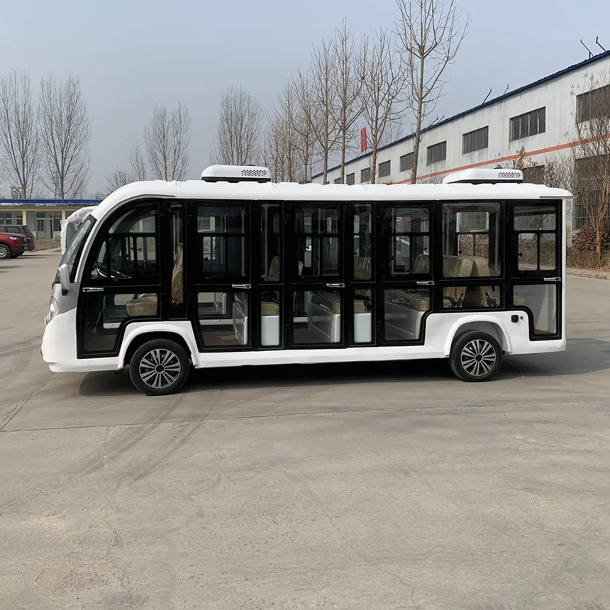 Электрический самоходный автомобиль на 14/11/17 мест с литиевым аккумулятором