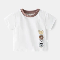 girls half sleeve cartoon t shirt kids summer clothes toddler fall clothes fall boutique outfits baby girl birthday tshirt women
