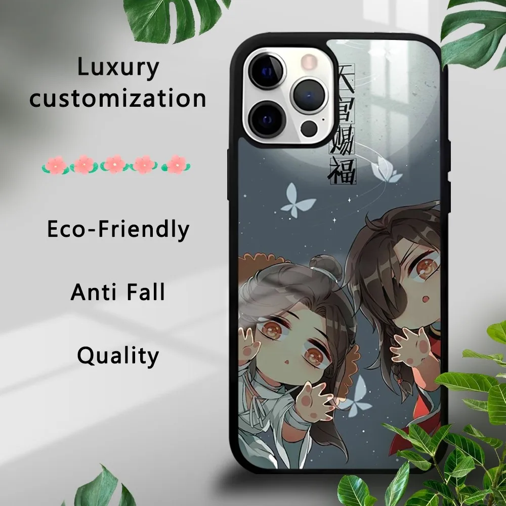 H-Heaven Official BlessingS Cute Phone Case For iPhone 16 15 14 13 12 11 Pro Xs Max Mini Plus Celulares Hard Funda