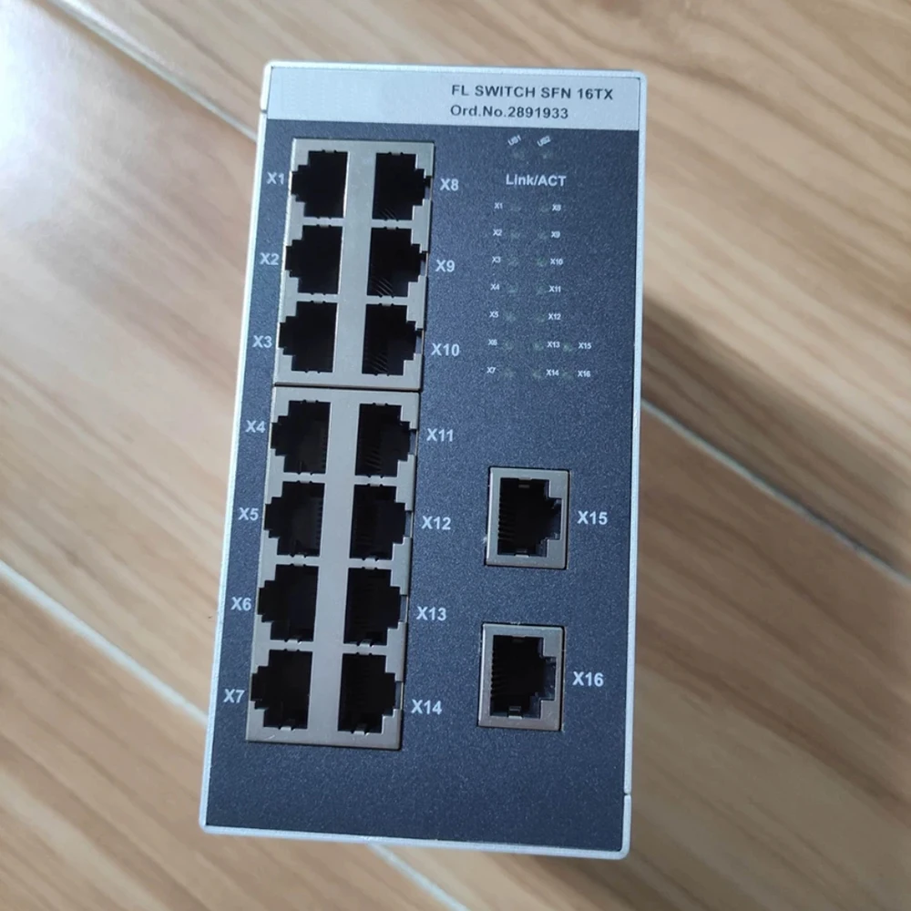 

2891933 FL SWITCH SFN 16TX Industrial Ethernet Switch TP RJ45 12VDC...48VDC