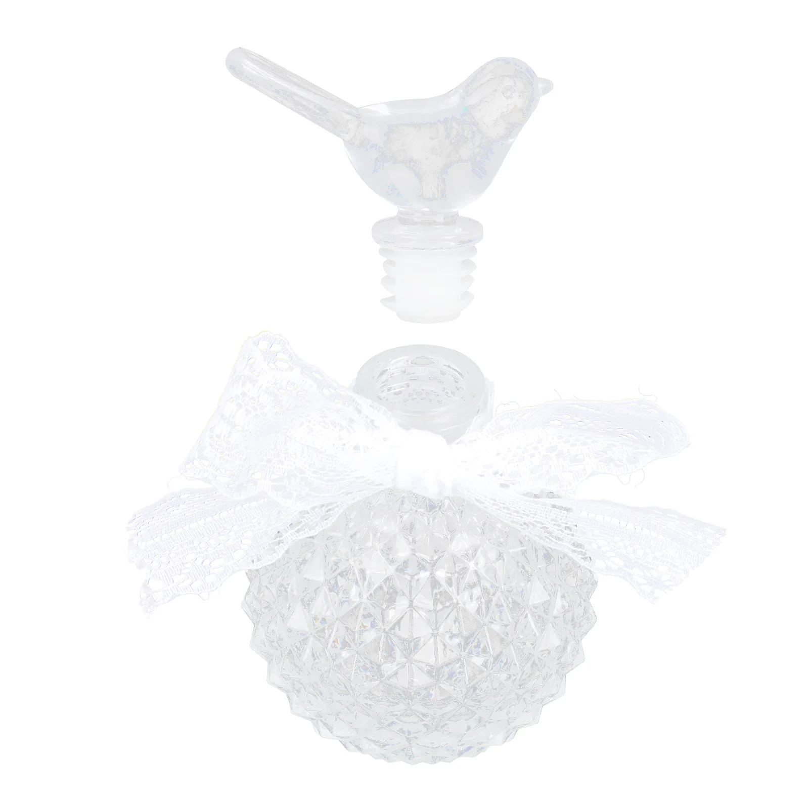 

Exquisite Glass Craft Perfume Bottle Perfume Storage Holder for Dresser
