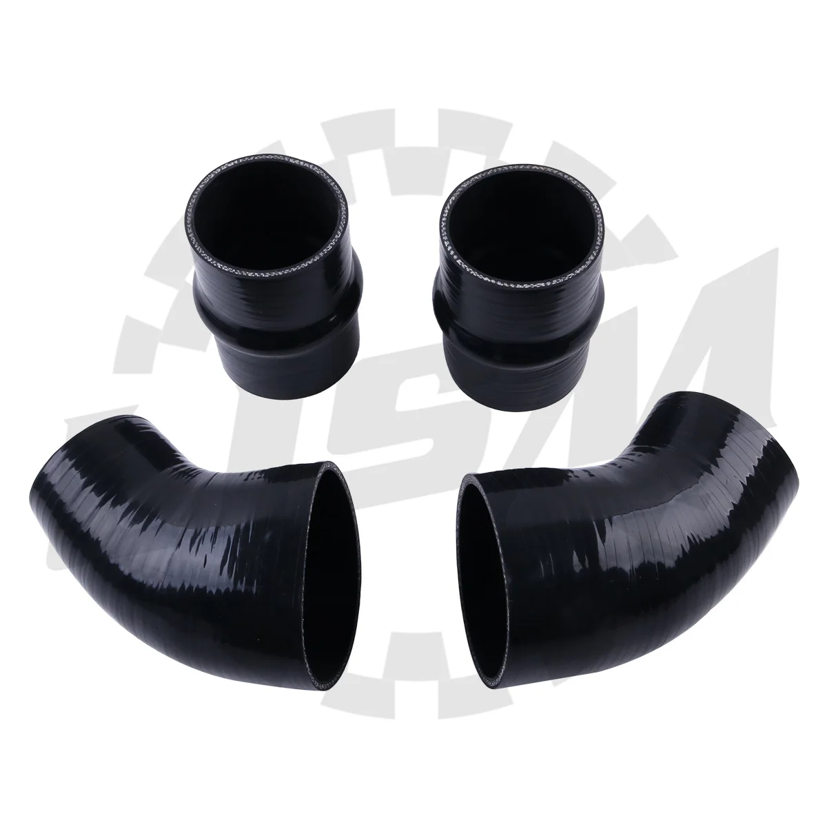 4 шт. 4-слойный силиконовый интеркулер для шланга багажника 1994-2002 Dodge Cummins Ram Pickup 5.9L