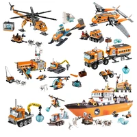 2022 city polar expedition set with 10443 10442 10441 10993 model building blocks bricks non remote control building block toys