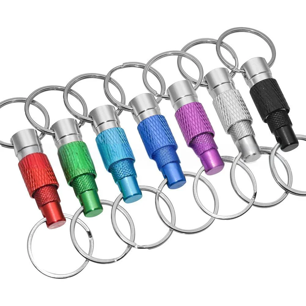 Мини-брелок из титанового сплава портативный быстрый демонтаж прочный бытовой