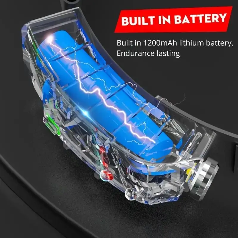 Индукционный фонарик с матрицей COB