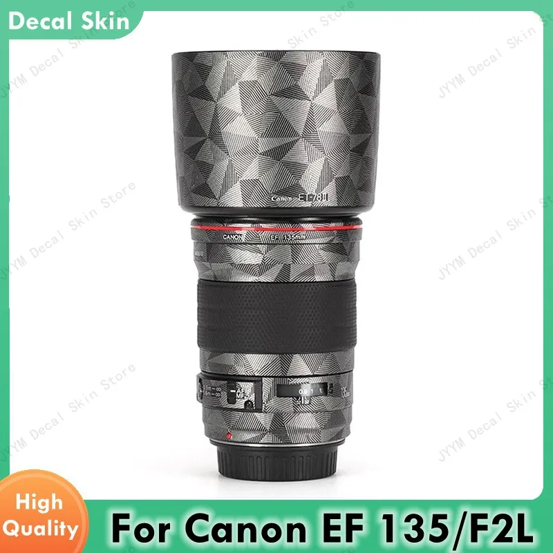 

Decal Skin For Canon EF 135mm F2L USM Vinyl Wrap Film Camera Lens Body Protective Sticker Protector Coat EF 135 F2 F/2 L F/2L