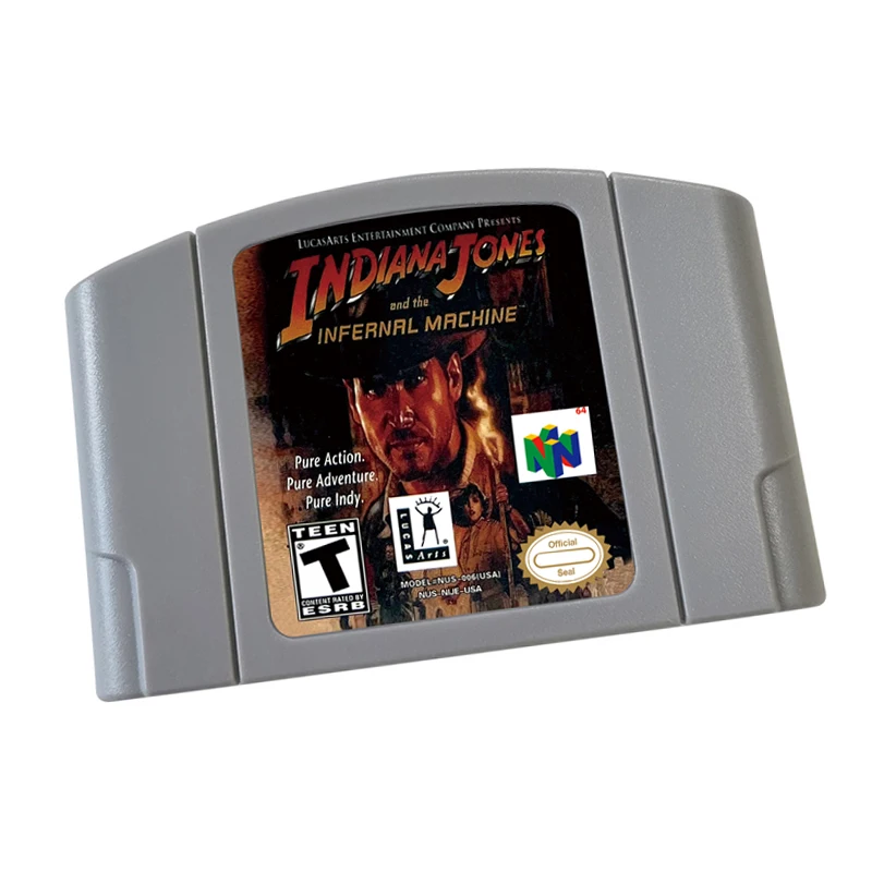 Консоль-картридж для игровых карт N64. Версия США и ЕС