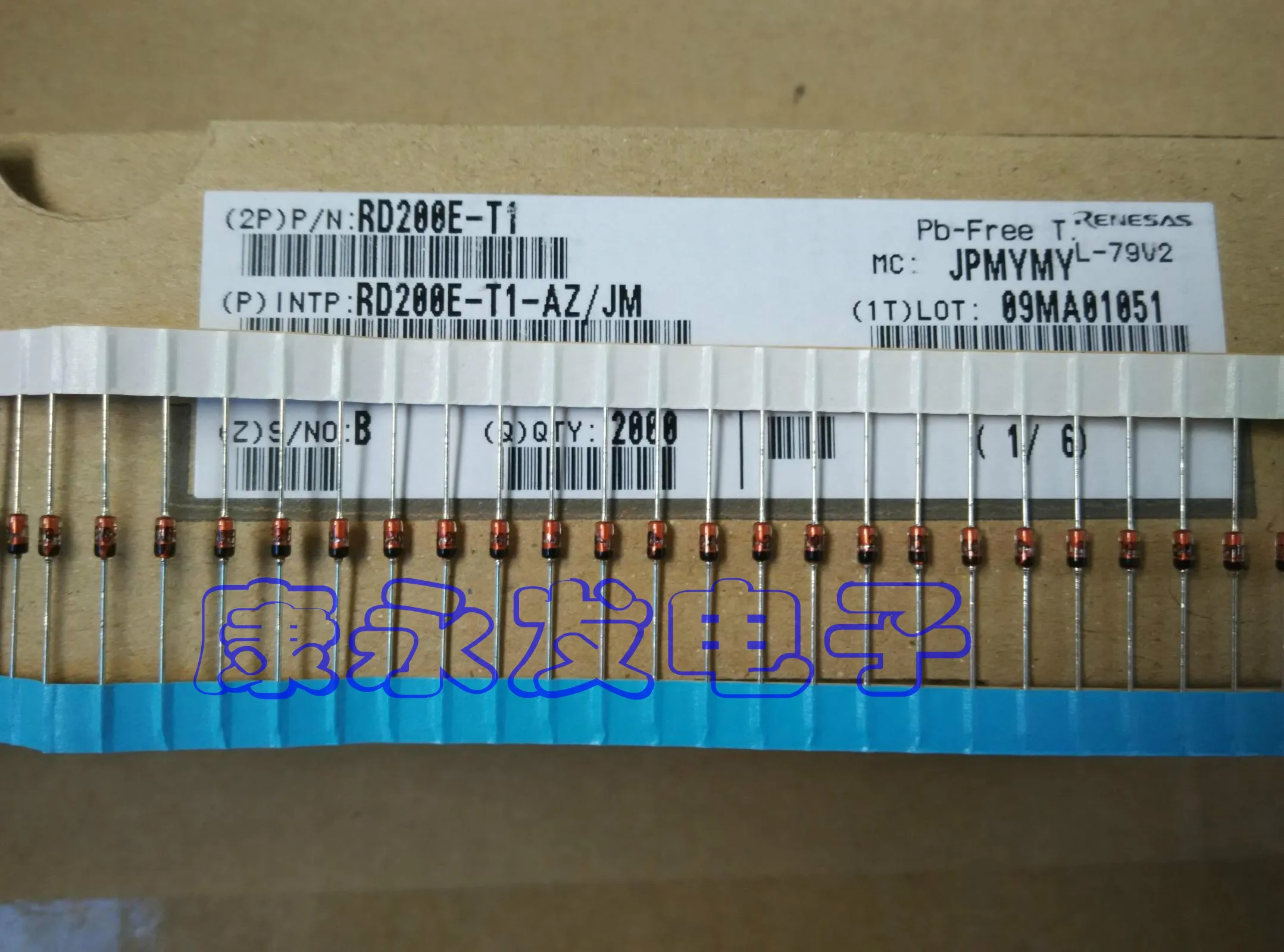 50 шт. Оригинальный Новый NEC RD5.6E Φ B1 B2 B3 Диод Зенера 0 5 Вт 6 в |