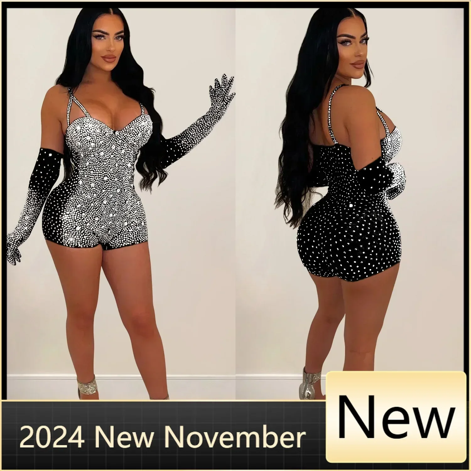 Летние женские облегающие прозрачные сетчатые сексуальные комбинезоны со