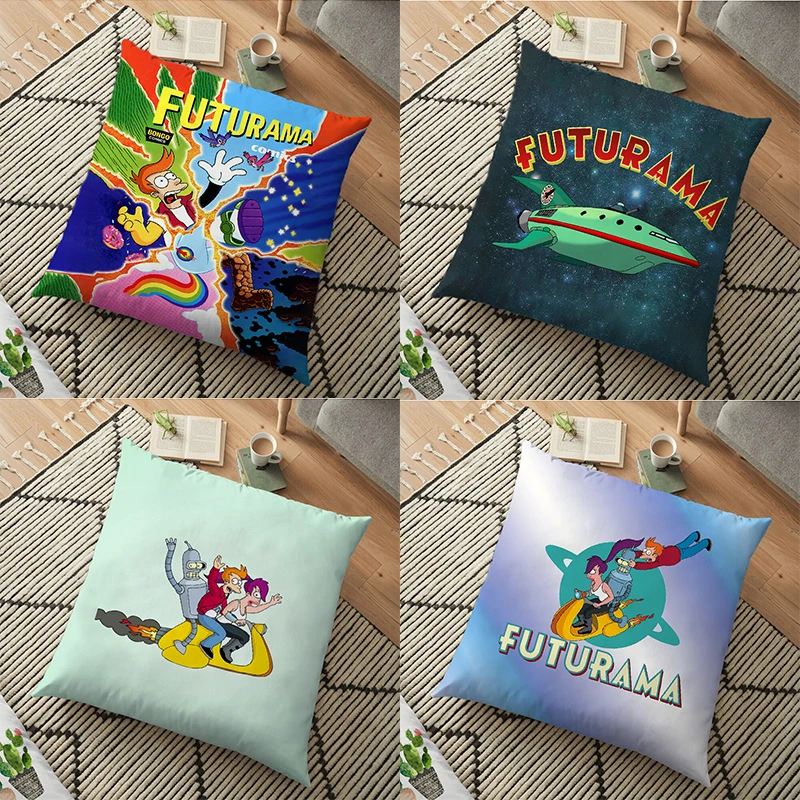 

Наволочка Fly Out a Футурама, анимация, Футурама, гнущийся, декоративный чехол, домашняя Автомобильная наволочка, подарок на день рождения