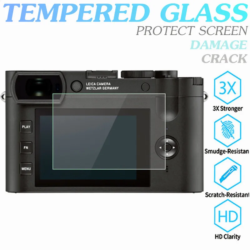 

Новая пленка из закаленного стекла для Leica Q2 Monochrom, цифровая камера HD, устойчивая к царапинам, стекло с трещинами