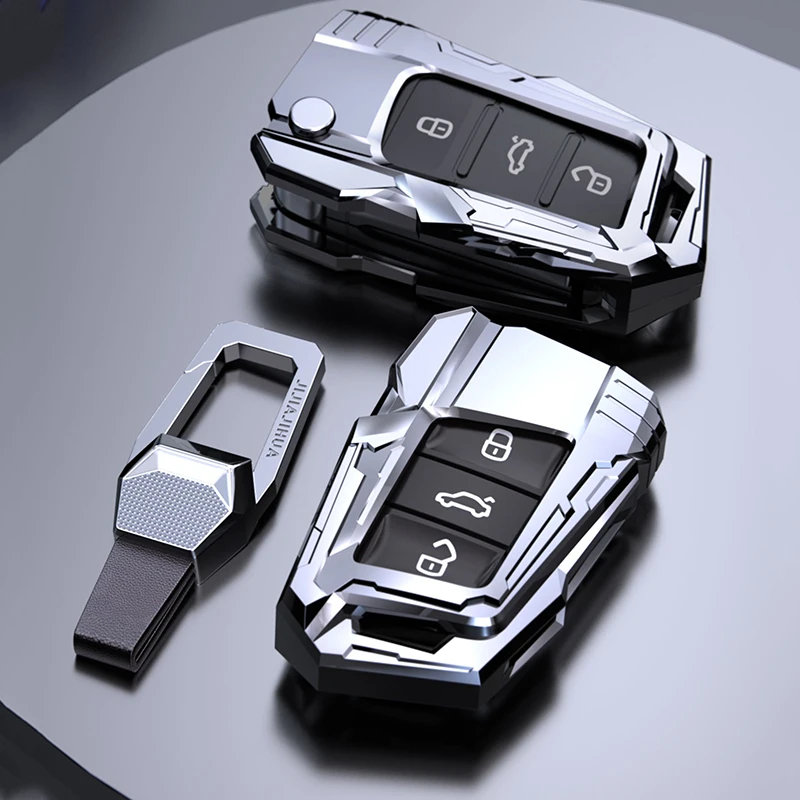 

Car Key Case For VW Volkswagen Polo Golf 4 5 6 7 T5 Passat B6 B5 Skoda Octavia A5 A7 Seat Leon Ibiza Ateca Car Accessories