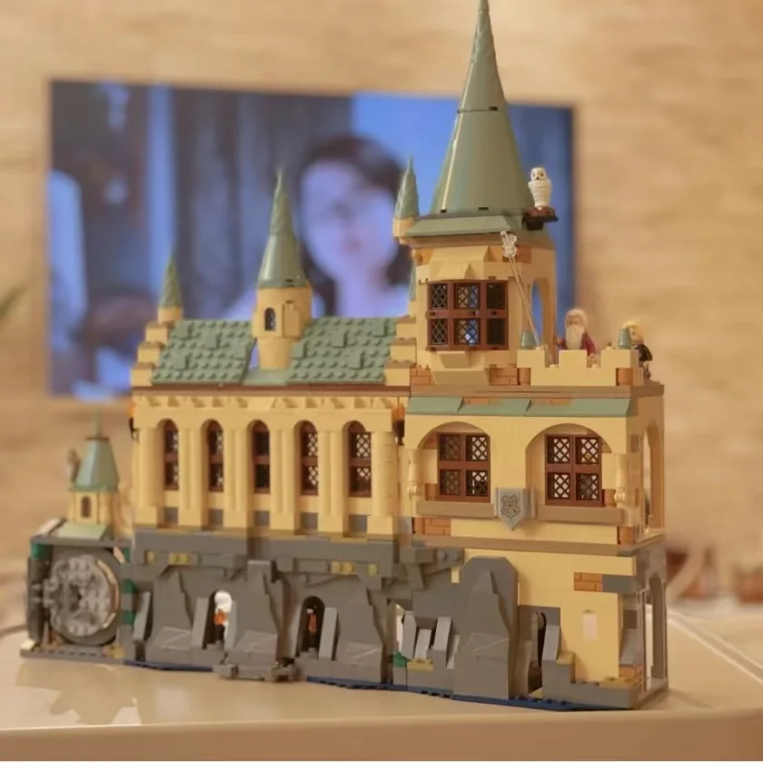 

Film Terkenal 76389 Kamar Rahasia Bangunan Blok Bricks Model Edukasi Mainan Untuk Hadiah Natal Anak-anak