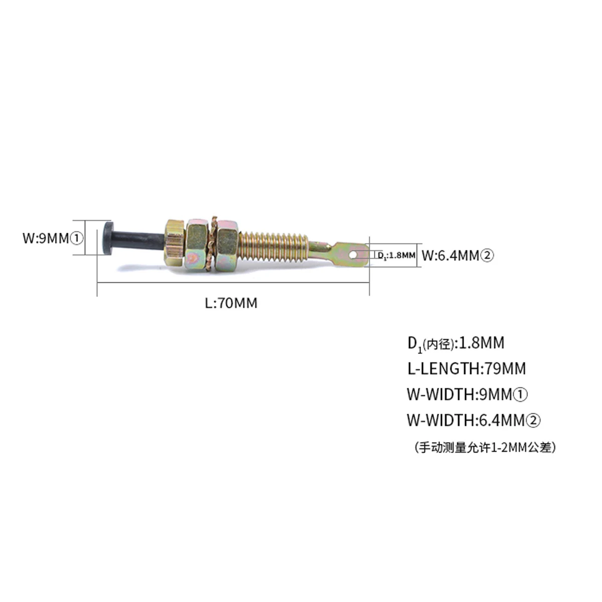 

2/4pcs Car Hood Pin Switche Universal Engine Car Auto Trunk Bonnet Door Jamb Pin Switch Adjustable
