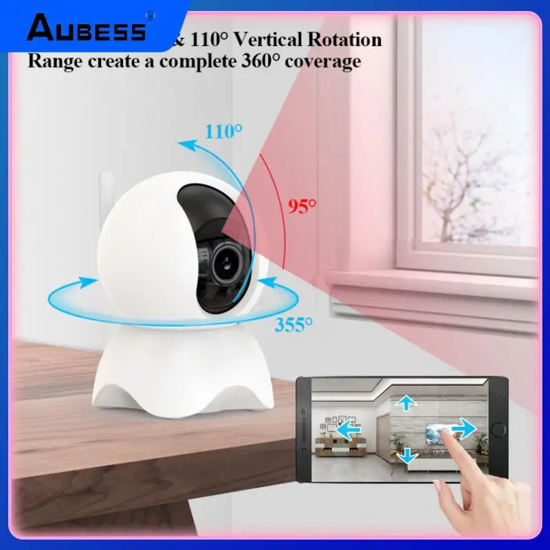 

Motion Sensors Tuya Wifi Camera Sound Detection Alert Cctv Camera Two-way Talk Security Camera Night Vision Smart Home