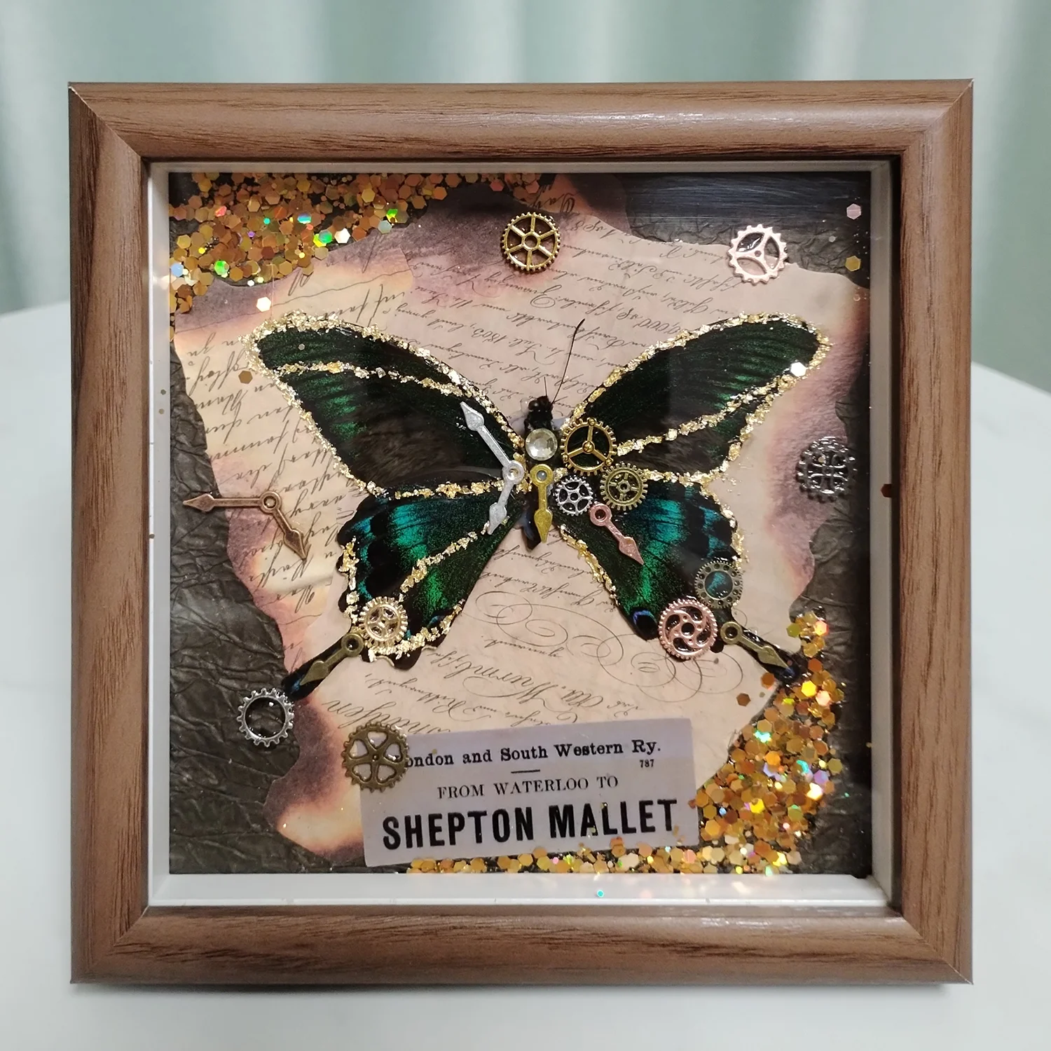 

ORIGIFTS 3D Механические Бабочки в Рамке