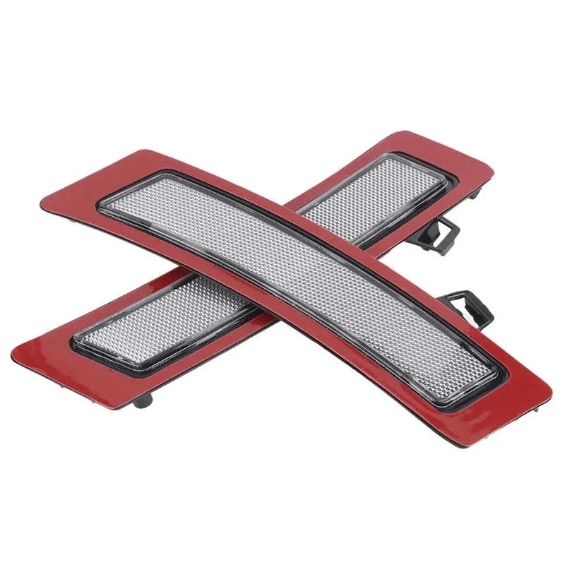 

Подходит для BMW X5 E70 2011-2013 гг., отражатели переднего бампера автомобиля, боковые габаритные фонари переднего бампера 63147274433